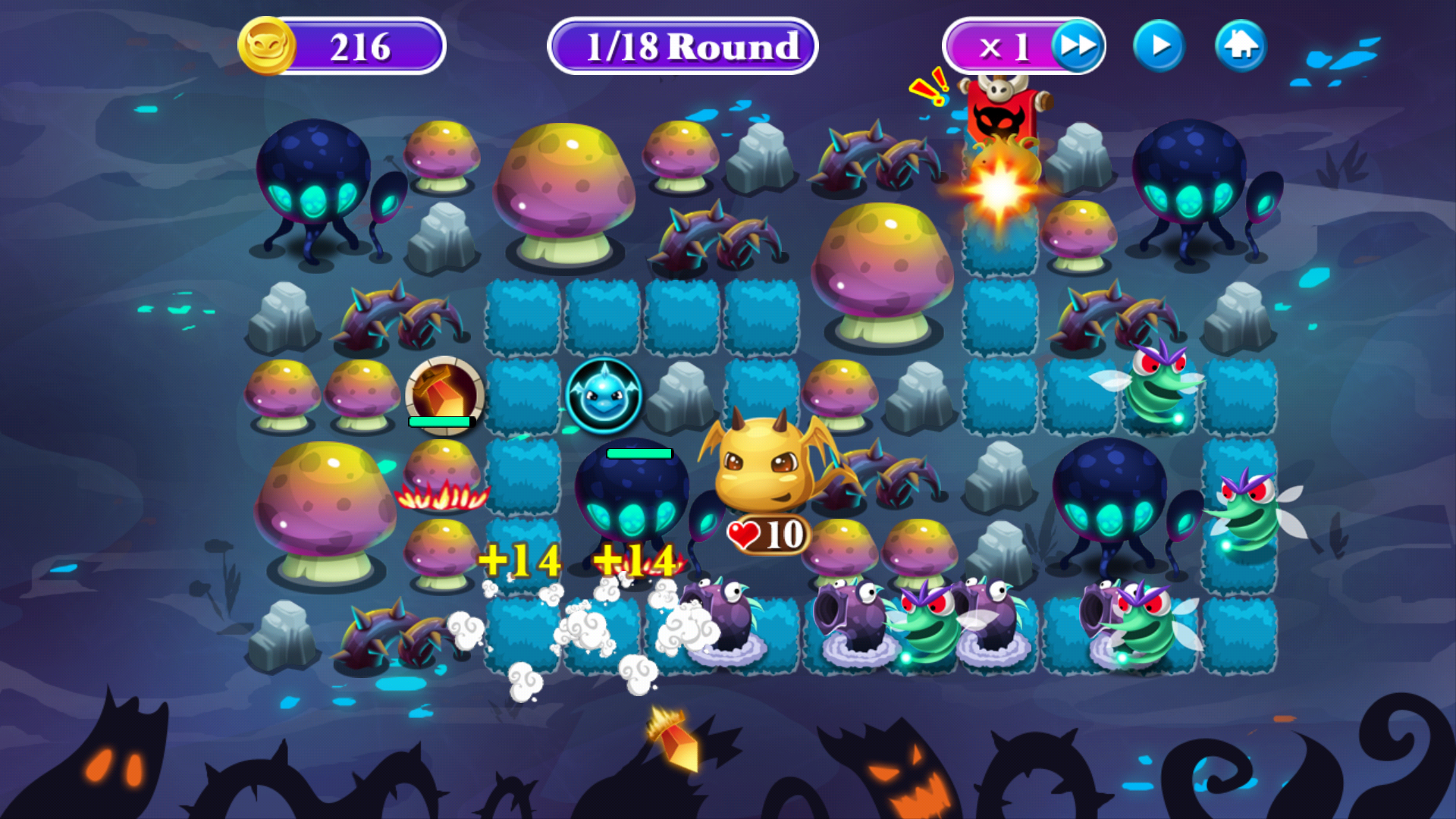 Dragon Defend 遊戲截圖