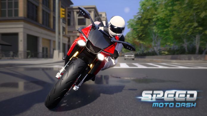 Screenshot 1 of Speed Moto Dash:Real Simulator 