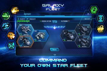 Galaxy Fleet: Alliance War Game Screenshot