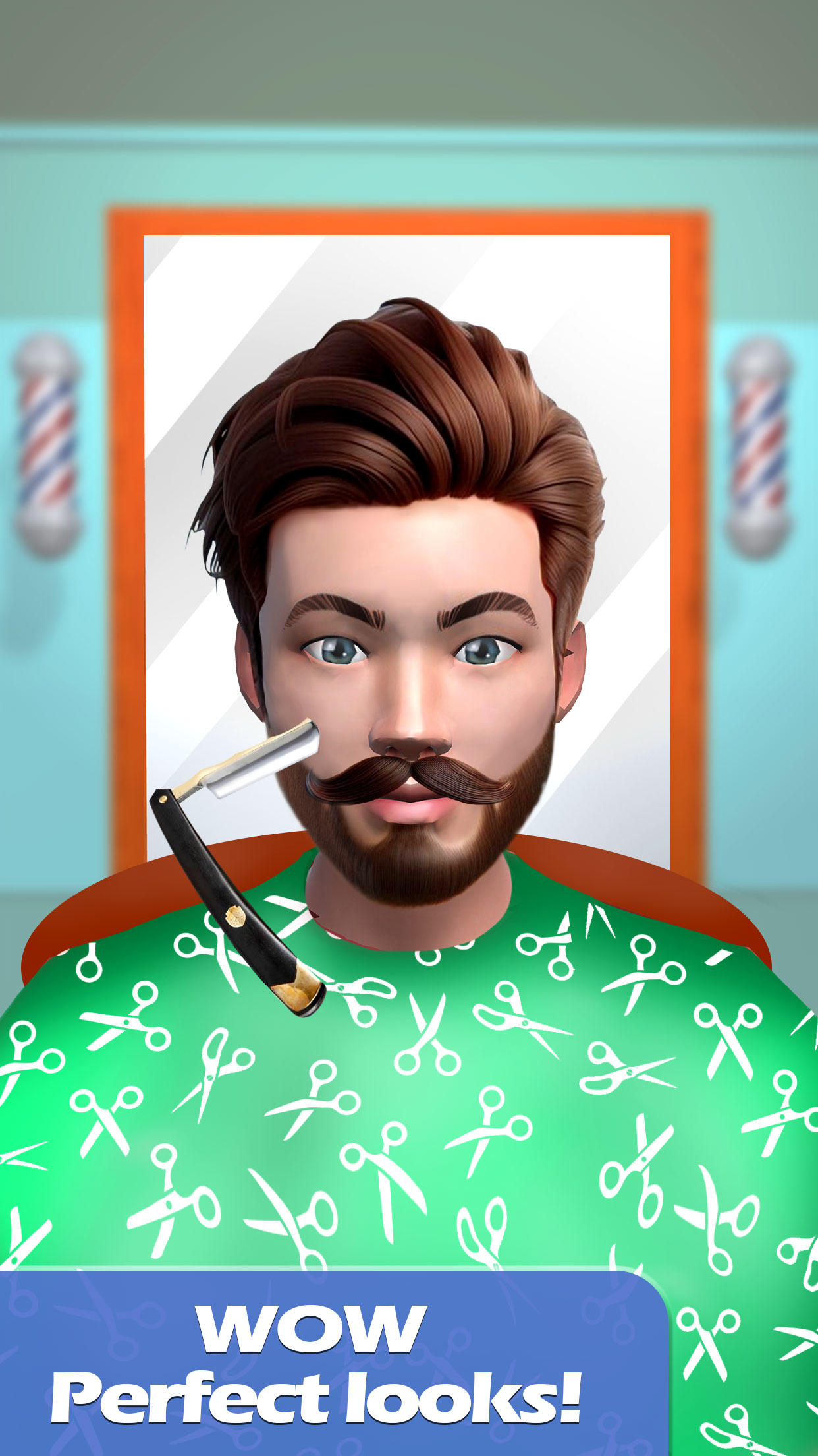 Hair Cutting Barber Shop Games Game Screenshot