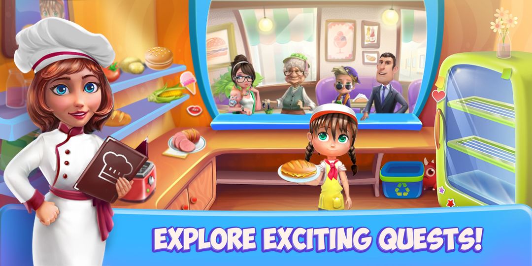 Screenshot of Cafe: Cooking Tale