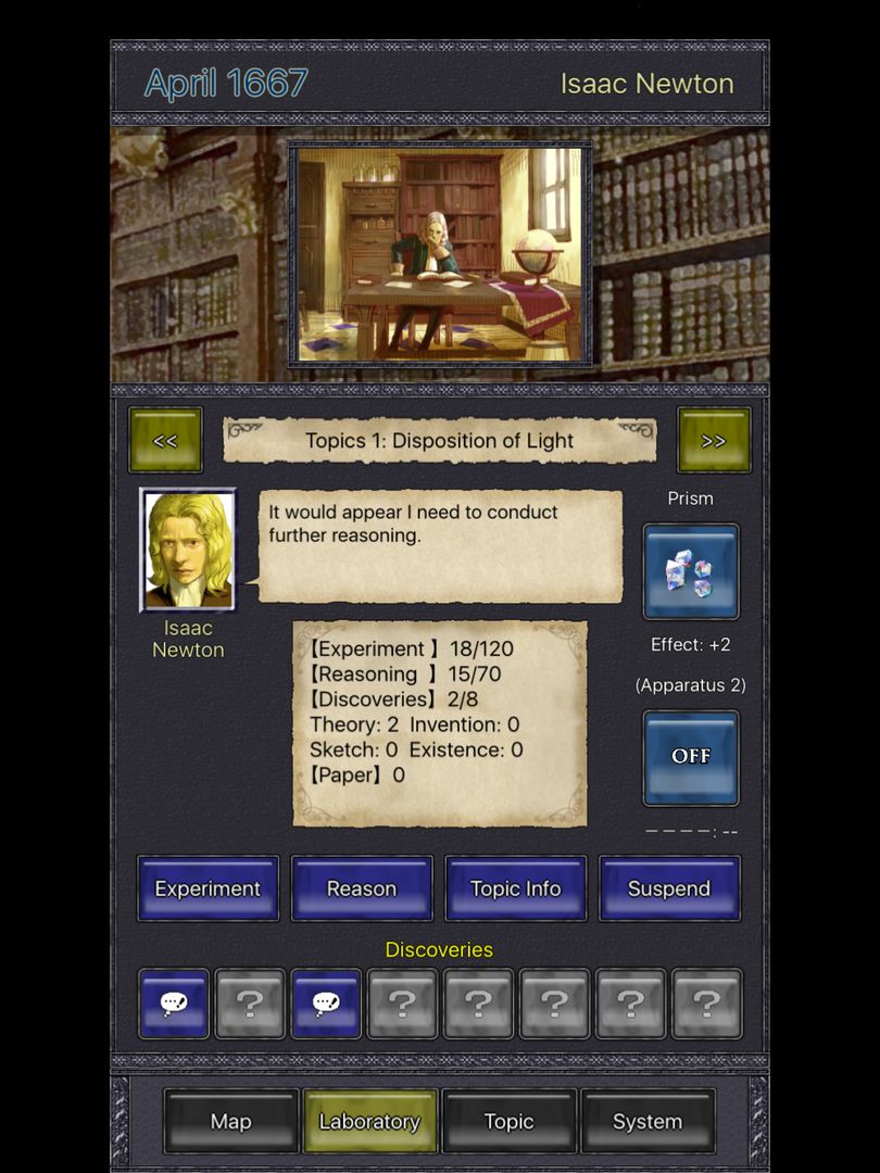 PRINCIPIA: Master of Science screenshot game