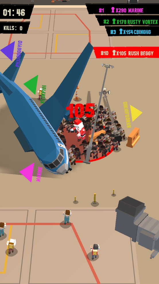 Infect Wars.io 게임 스크린샷