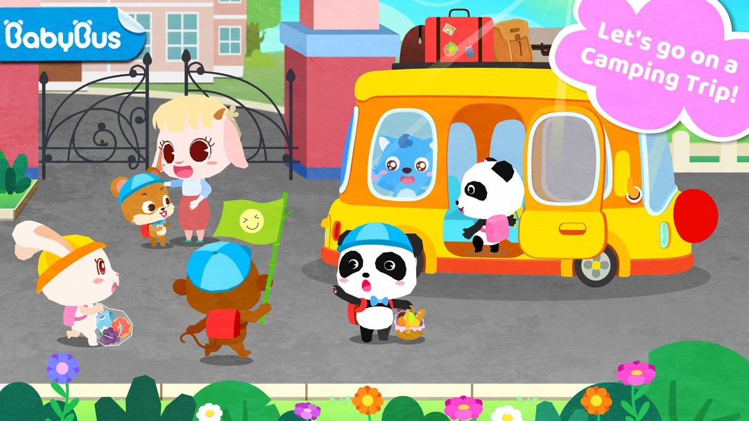 Little Panda’s Camping Trip ภาพหน้าจอเกม