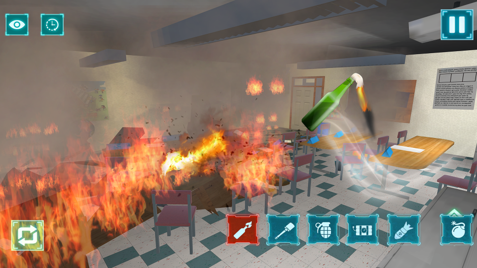 Cuplikan Layar Game Destruction Game: Destroy room