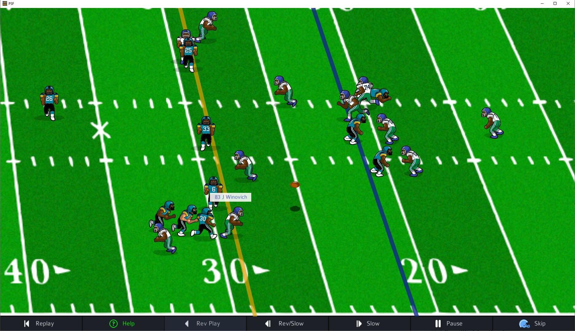 Pro Strategy Football 2026 Game Screenshot