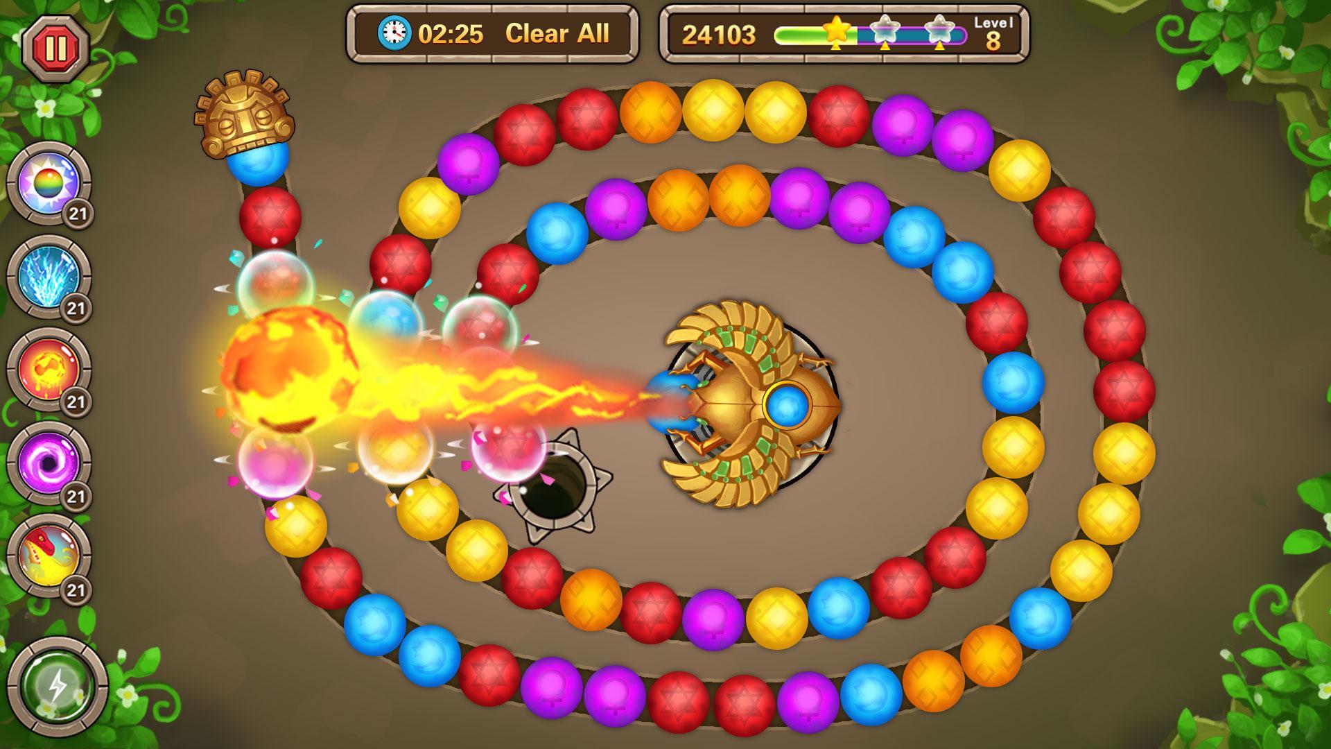 Screenshot 2 of Jungle Marble Blast 1.3.1