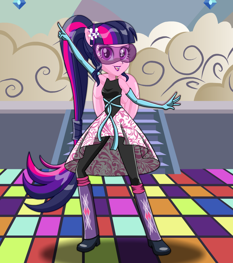 Dress up Twilight Sparkle Dance Magic Game Screenshot