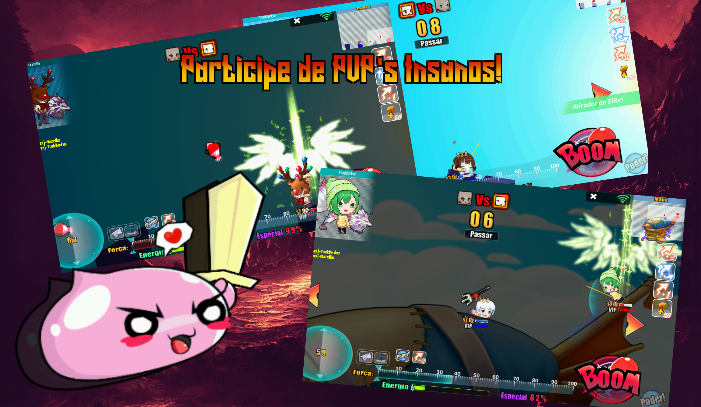 Boom Heroes Game Screenshot