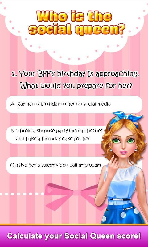 BFF Day - Social Queen 3 게임 스크린 샷