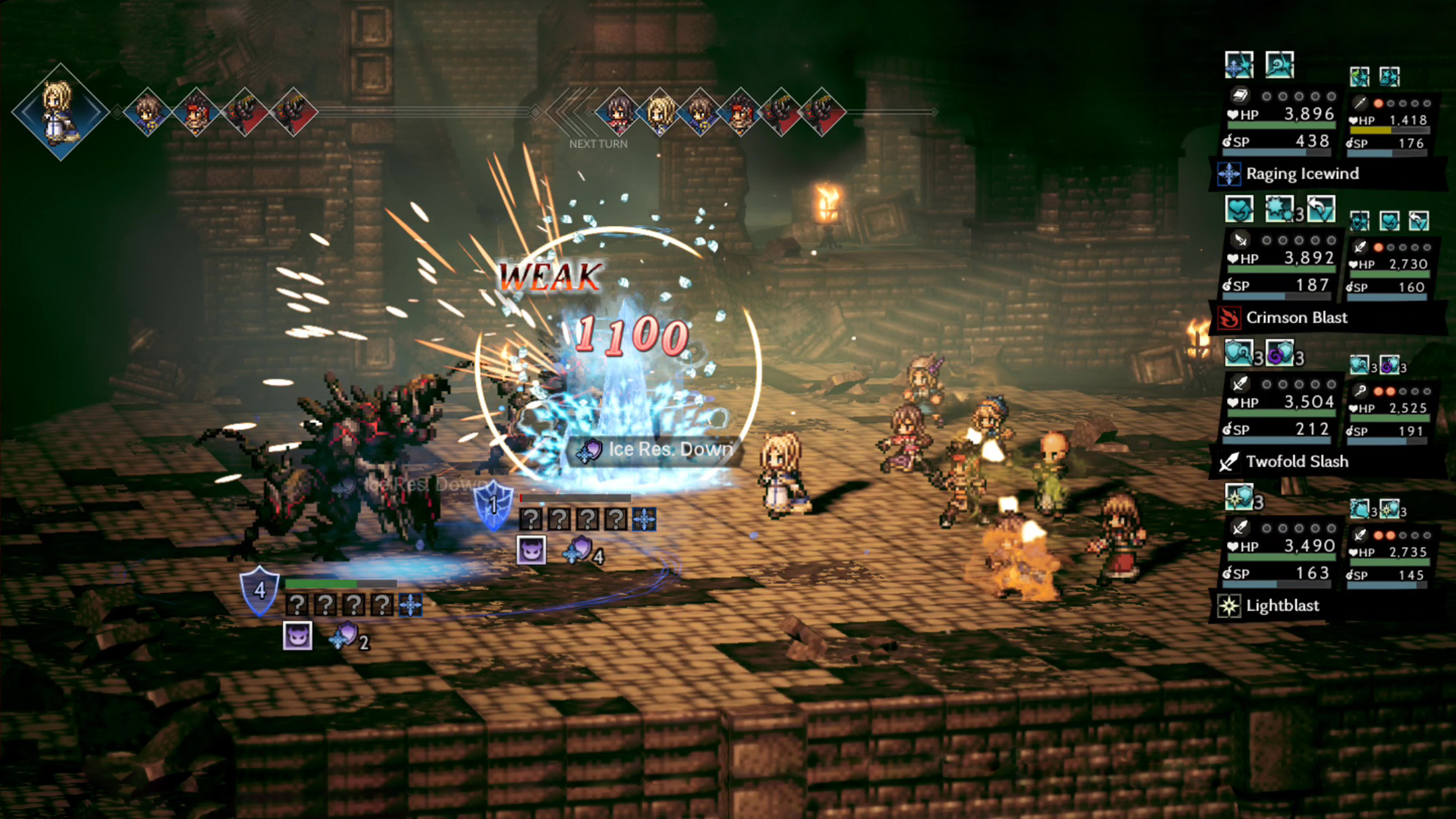 OCTOPATH TRAVELER: CotC 게임 스크린샷