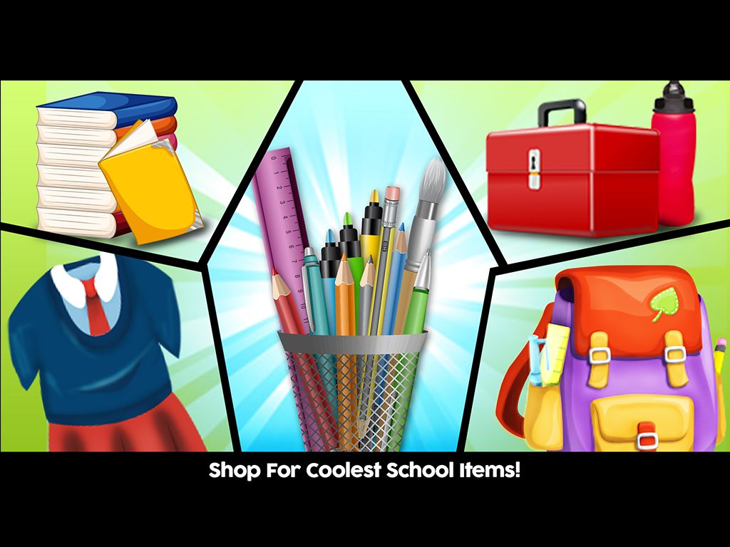 Screenshot of High School Book Store Cashier - Kids Game