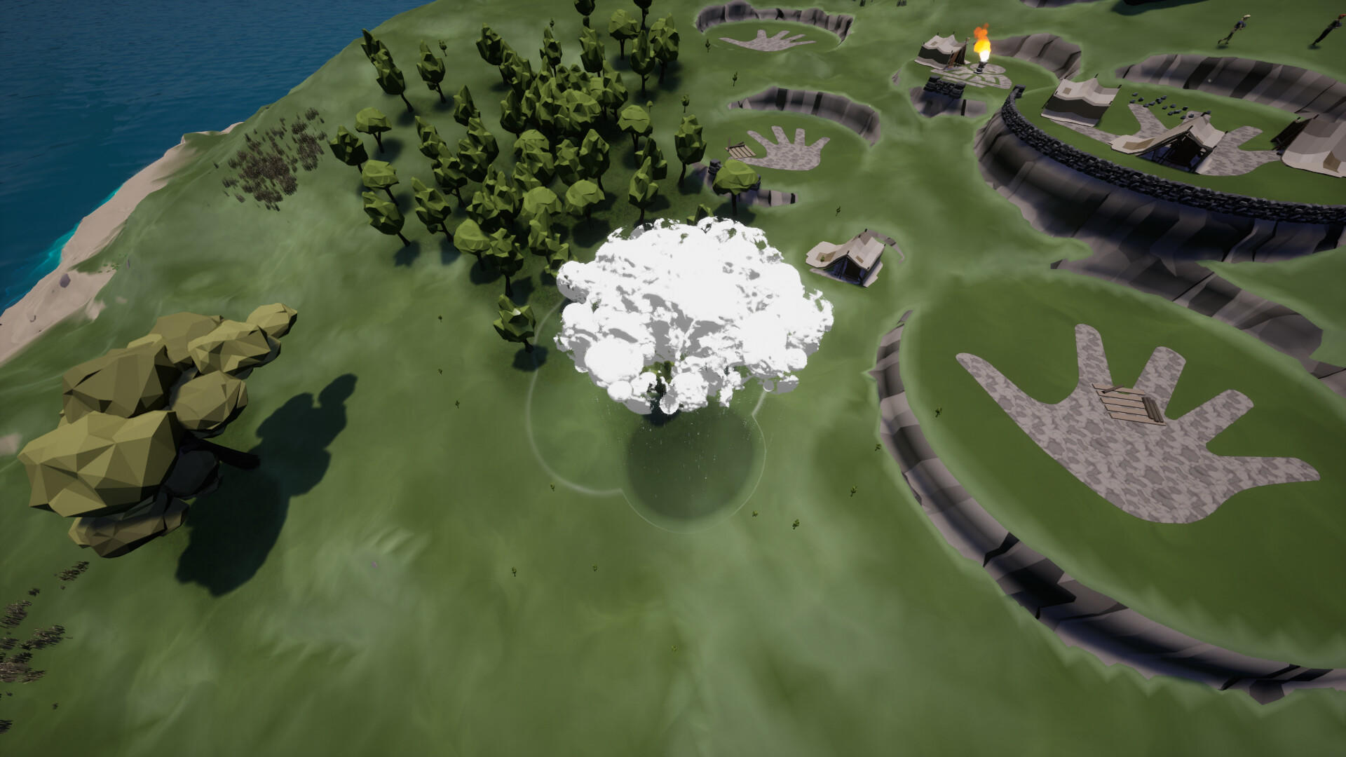 Screenshot of Genesis of a Small God