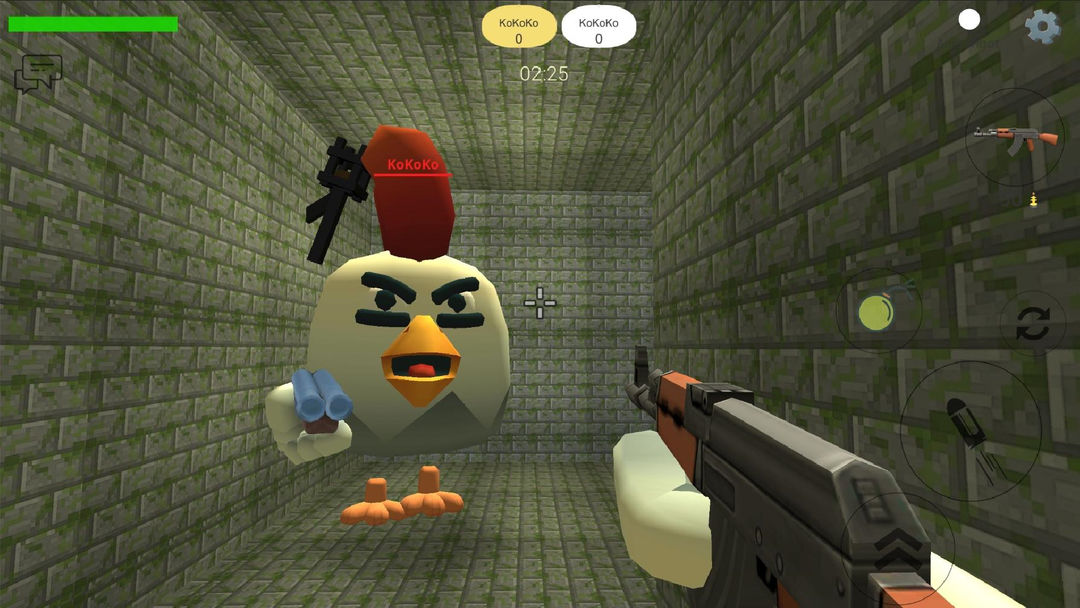 Screenshot of Chicken Gun