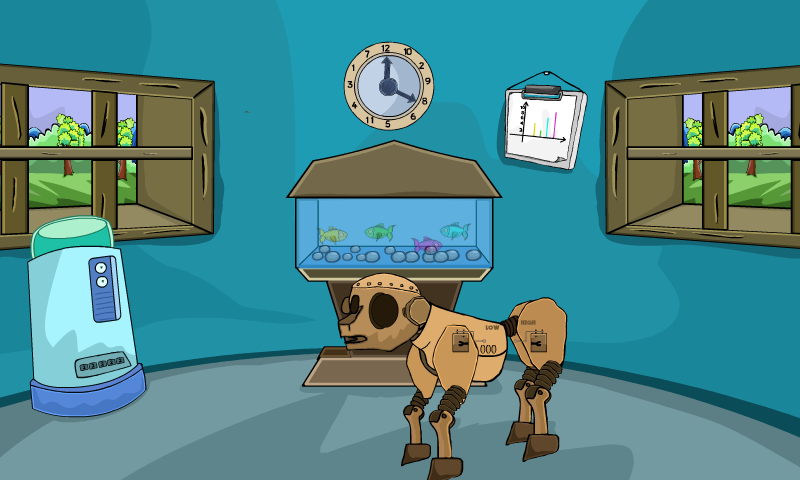 Black And White Crows Rescue Game Screenshot