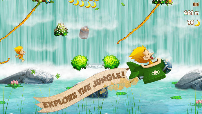 Benji Bananas HD 게임 스크린샷