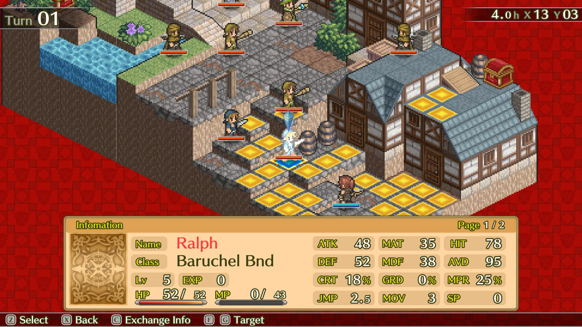 Mercenaries Saga 2 -Order of the Silver Eagle- Game Screenshot