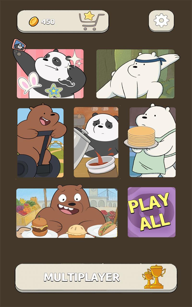 Free Fur All – We Bare Bears Game Screenshot
