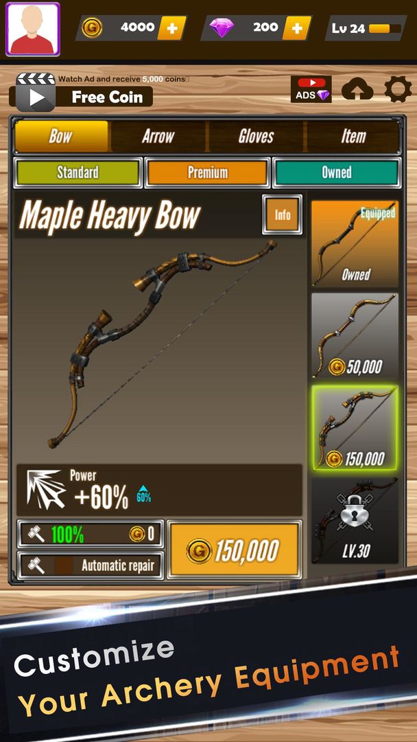 Screenshot of Real Archery Master