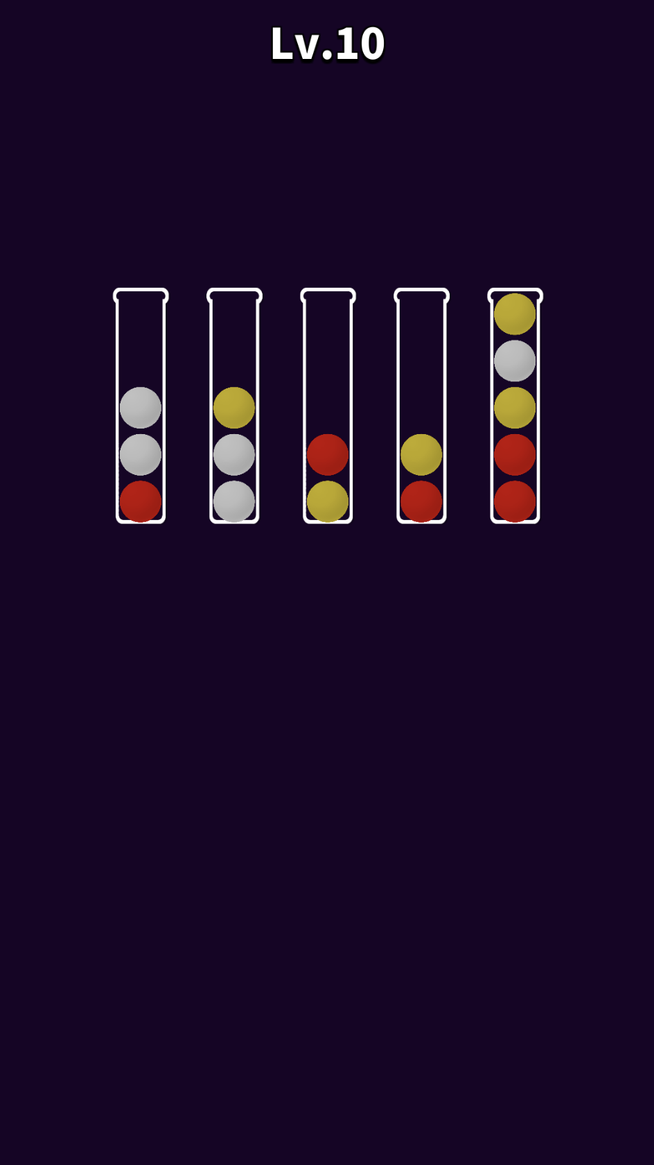 Ball Sort Mania Game Screenshot