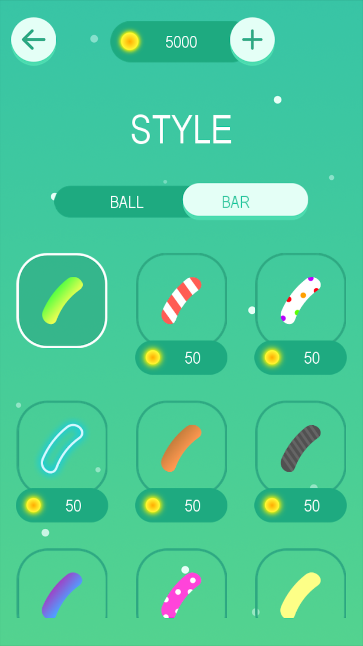 Wrist Pong Game Screenshot