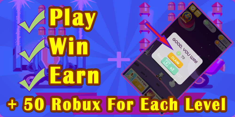 Free Robux For Robloox Ball Blast Shooter Gameのキャプチャ