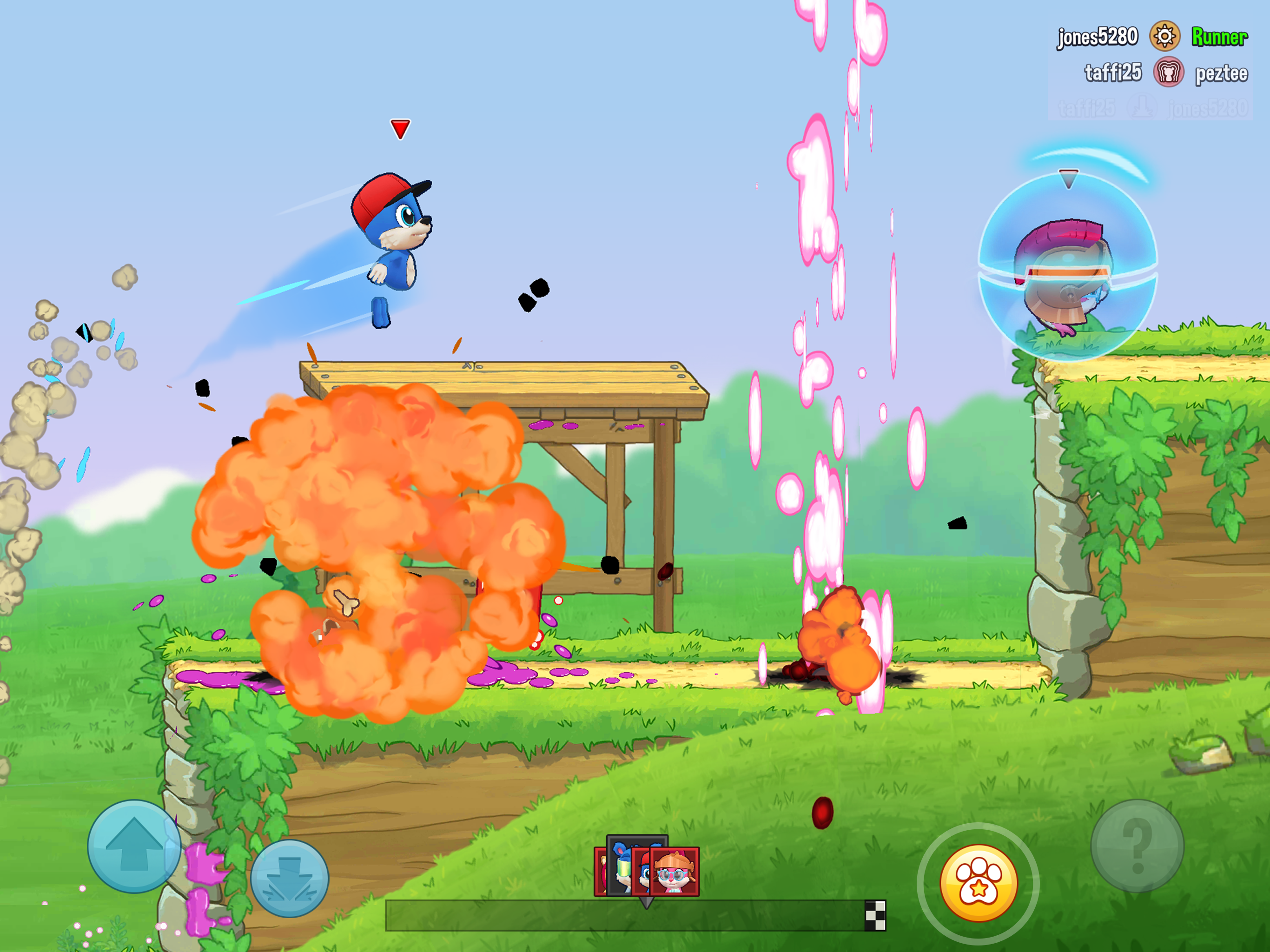 Screenshot of Fun Run 4 - Multiplayer Games