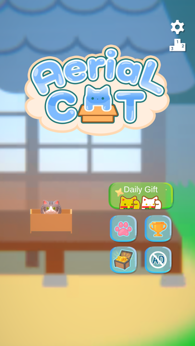 Скриншот игры Aerial Cat