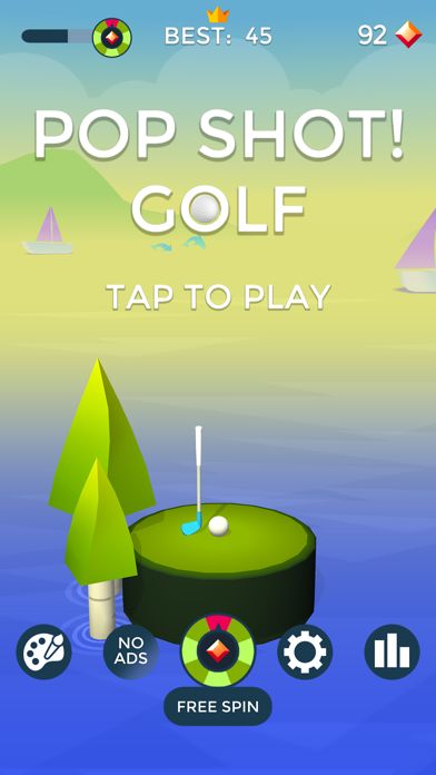 Screenshot of Pop Shot! Golf