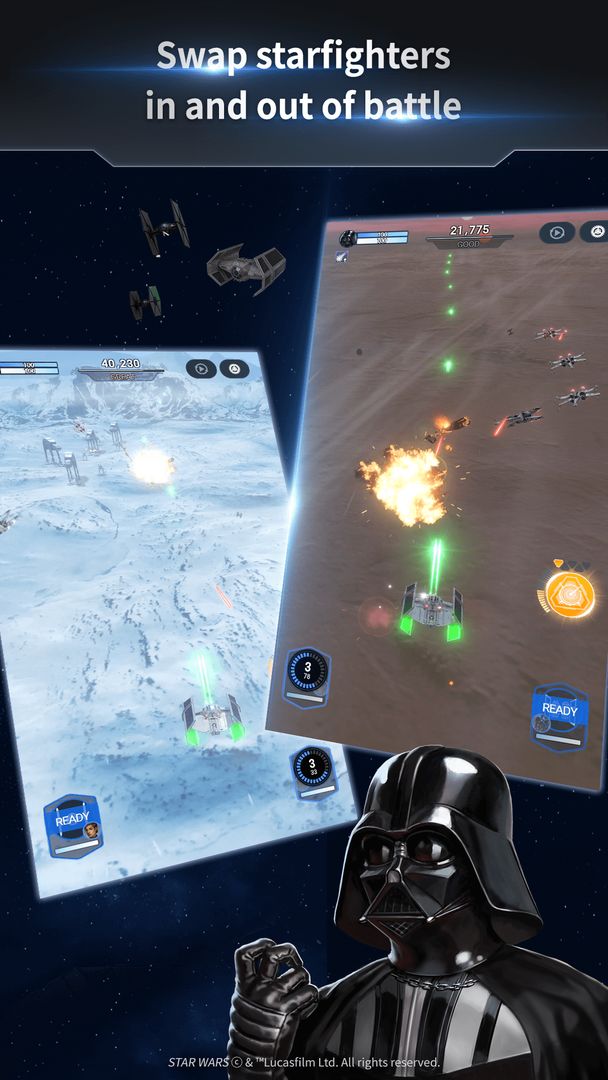 Screenshot of Star Wars™: Starfighter Missions