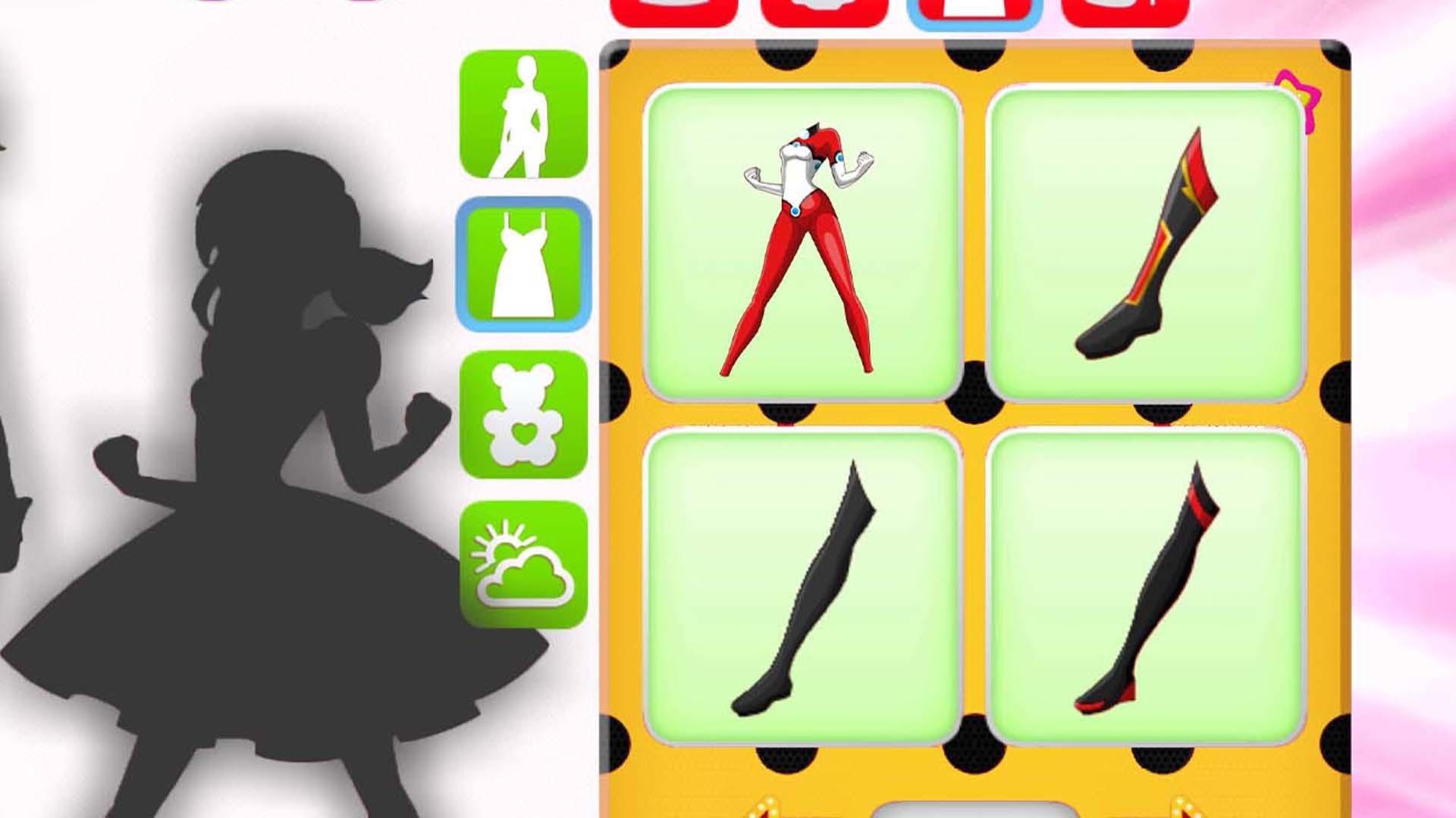 Lady-Bug Dress-Up & Fashion 2 Game Screenshot