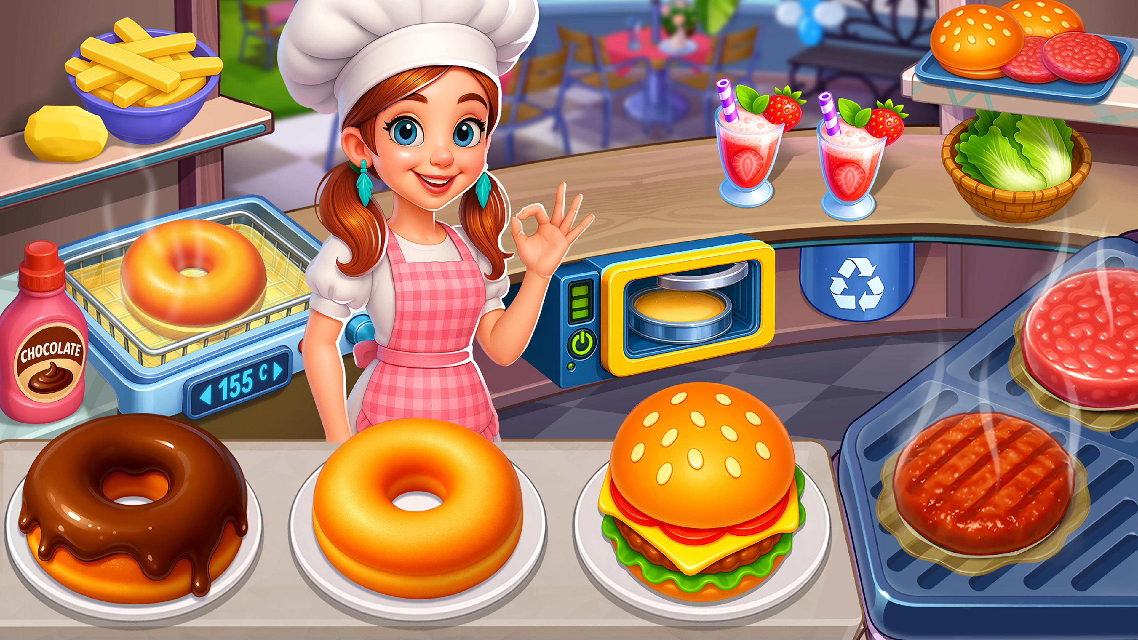 Cooking Express Cooking Games 遊戲截圖