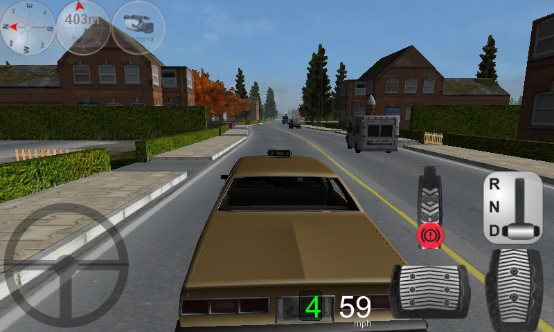 Screenshot of Duty Driver Taxi LITE