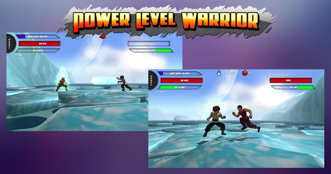 Power Level Warrior Game Screenshot