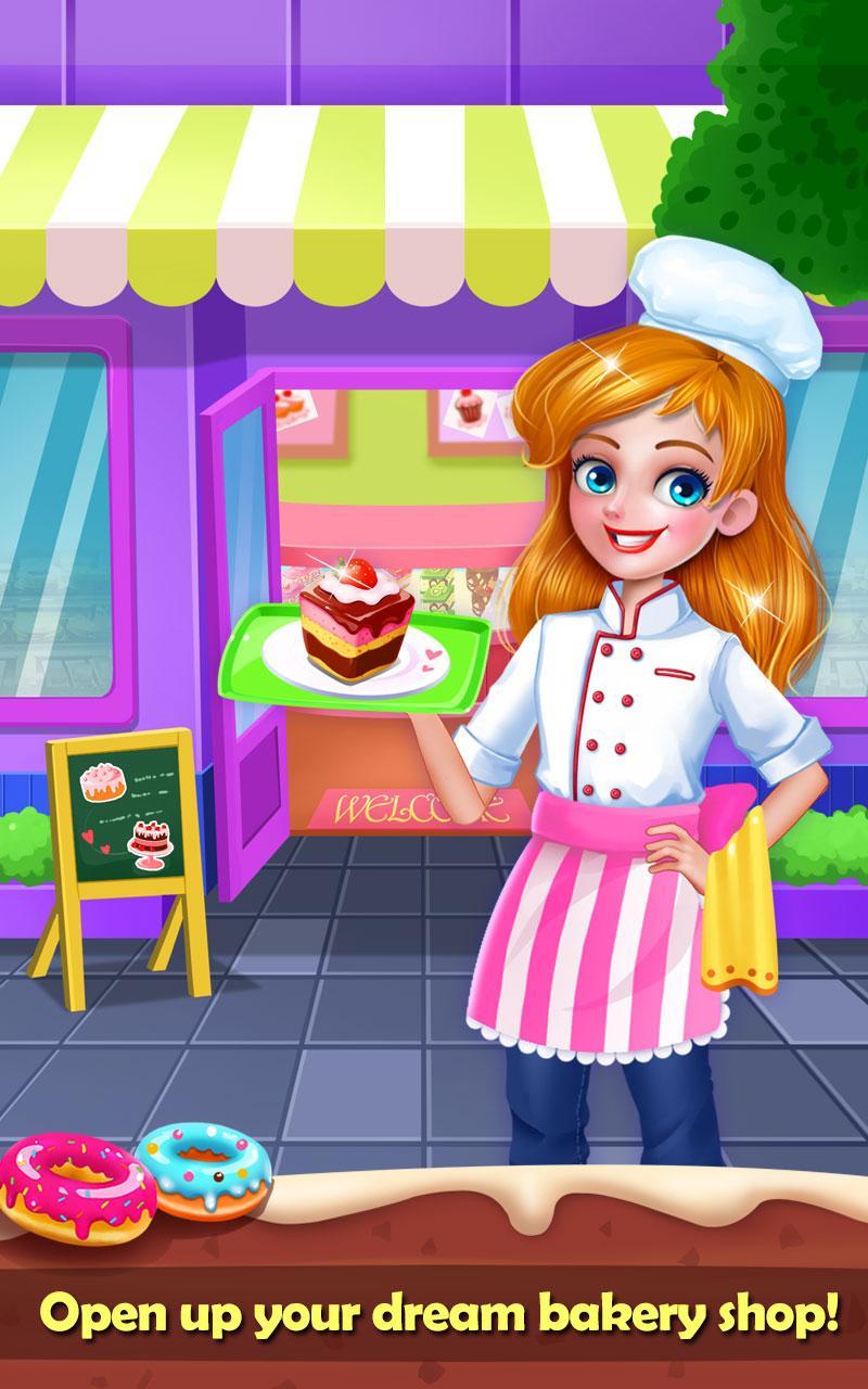 My Sweet Bakery Shop Game Screenshot