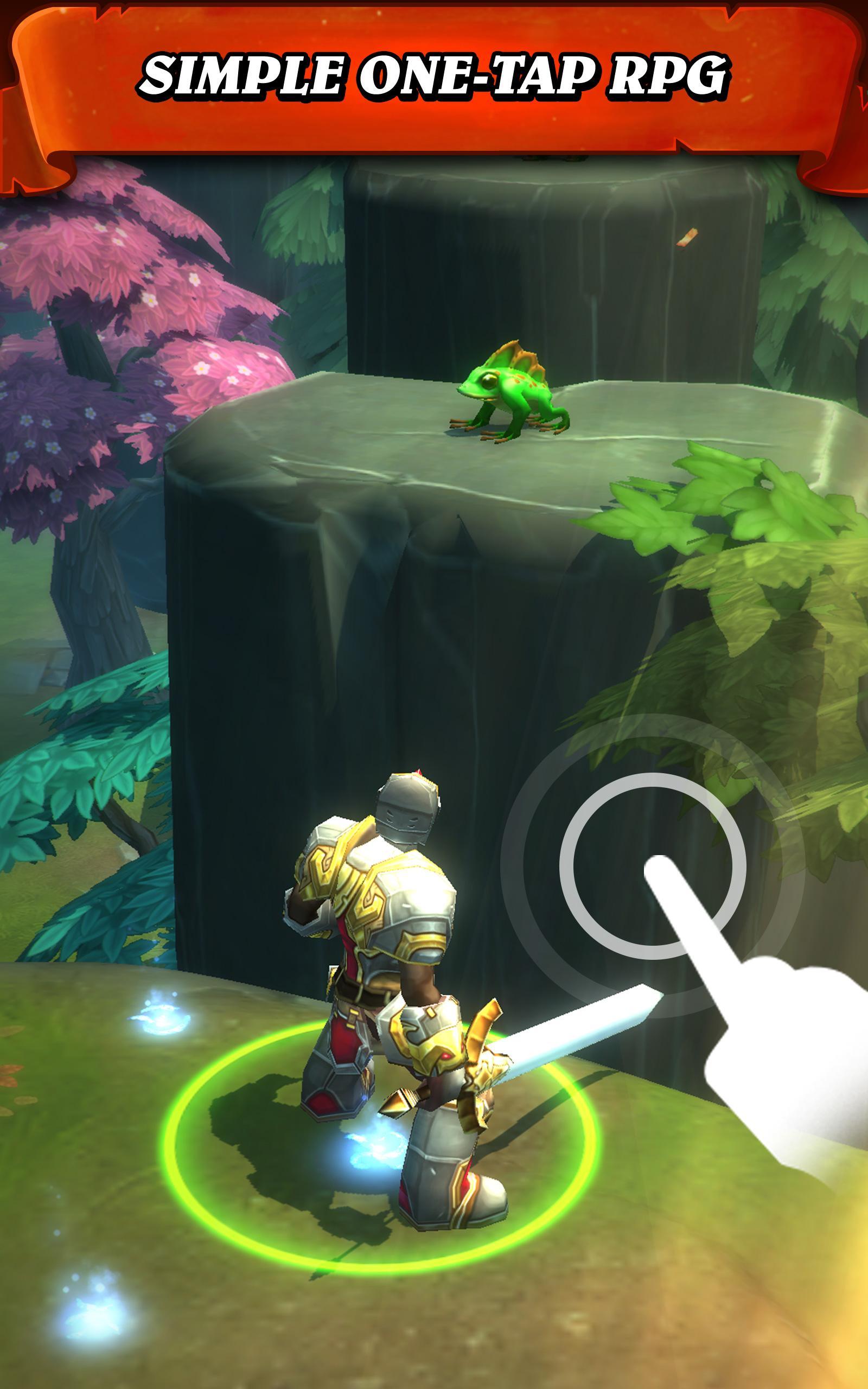 Cuplikan Layar Game Jump Warrior: Nonstop RPG