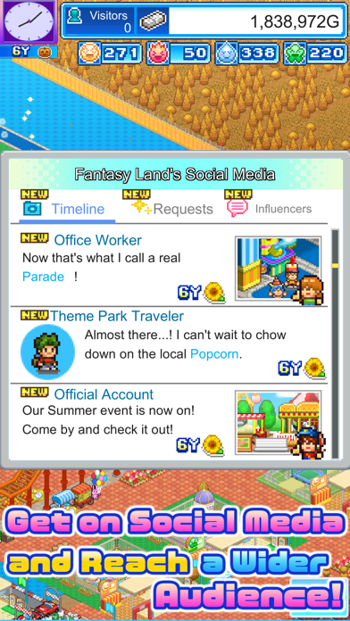 Screenshot of Dream Park Story