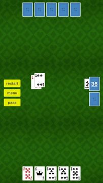 Strategic Cards Challenge Game Screenshot