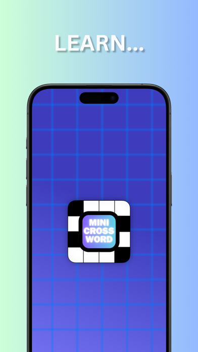 Cuplikan Layar Game mini Crosswords!