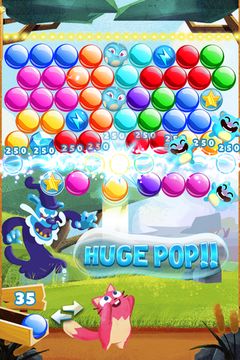 Bubble Mania Spring Flowers ภาพหน้าจอเกม