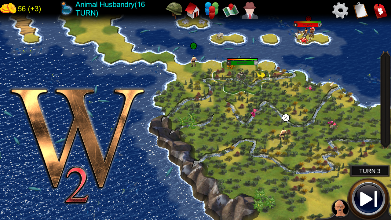 Screenshot dari video World of Empire 2