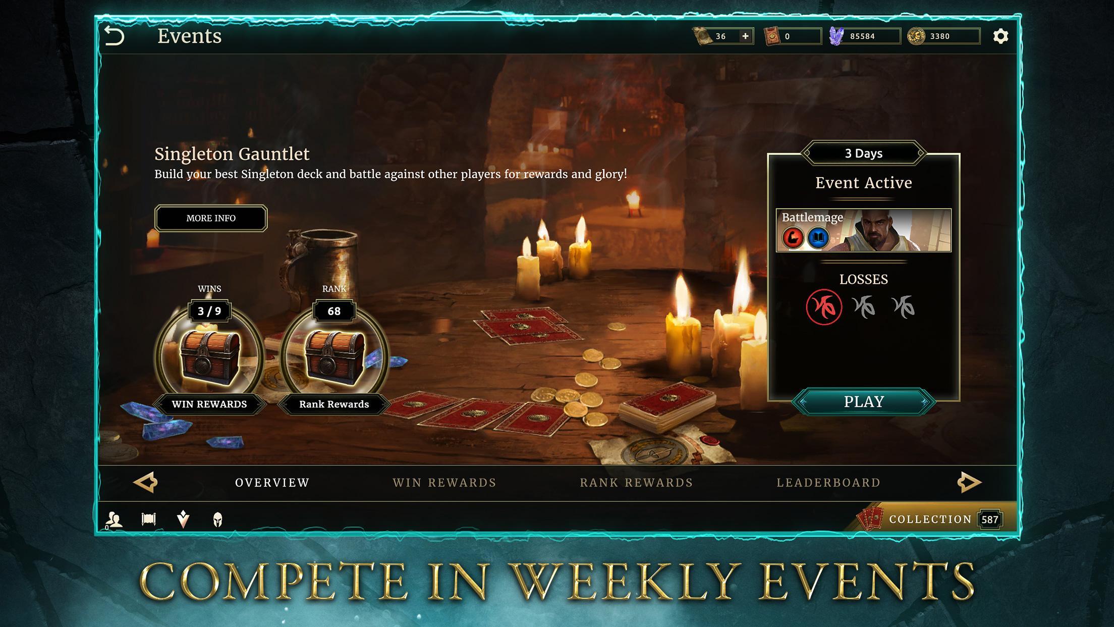 The Elder Scrolls: Legends Game Screenshot