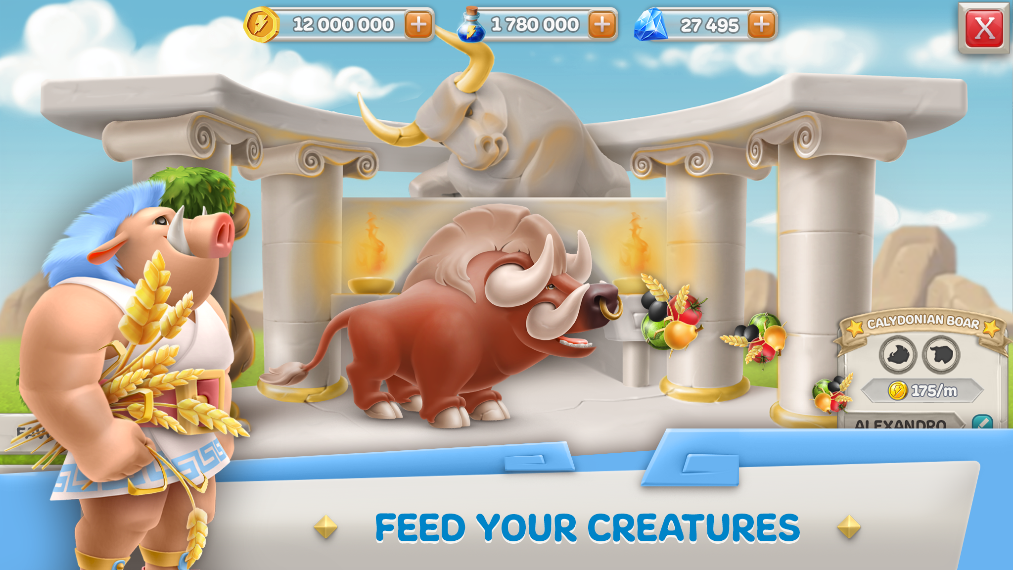 Legends Of Olympus: Farm & City Building Games Game Screenshot