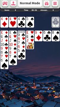Solitaire Klondike Quest Game Screenshot