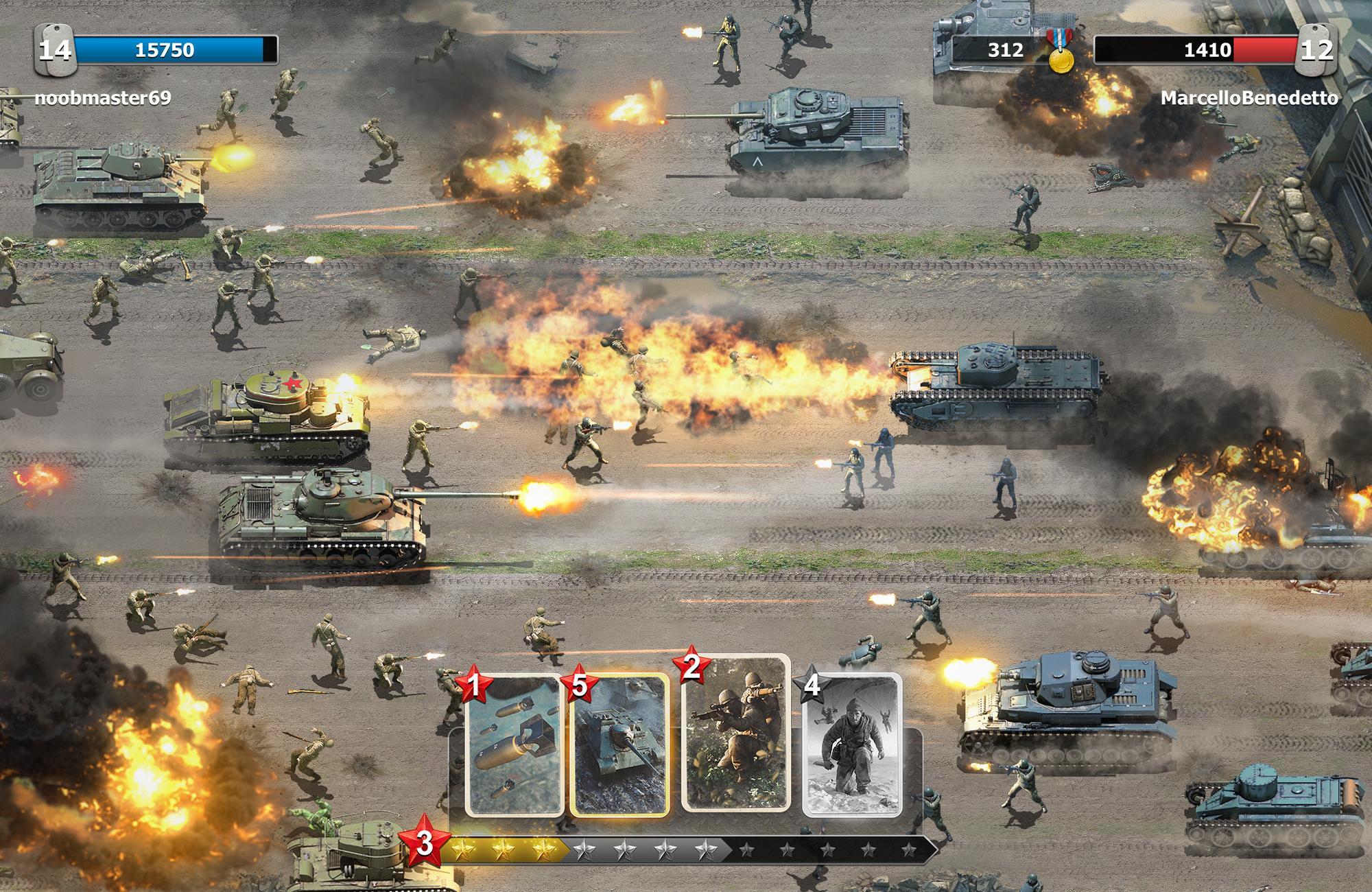Trench Assault screenshot game