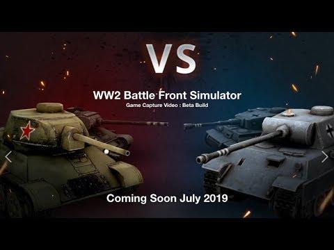 Screenshot of the video of WW2 Battle Front Simulator