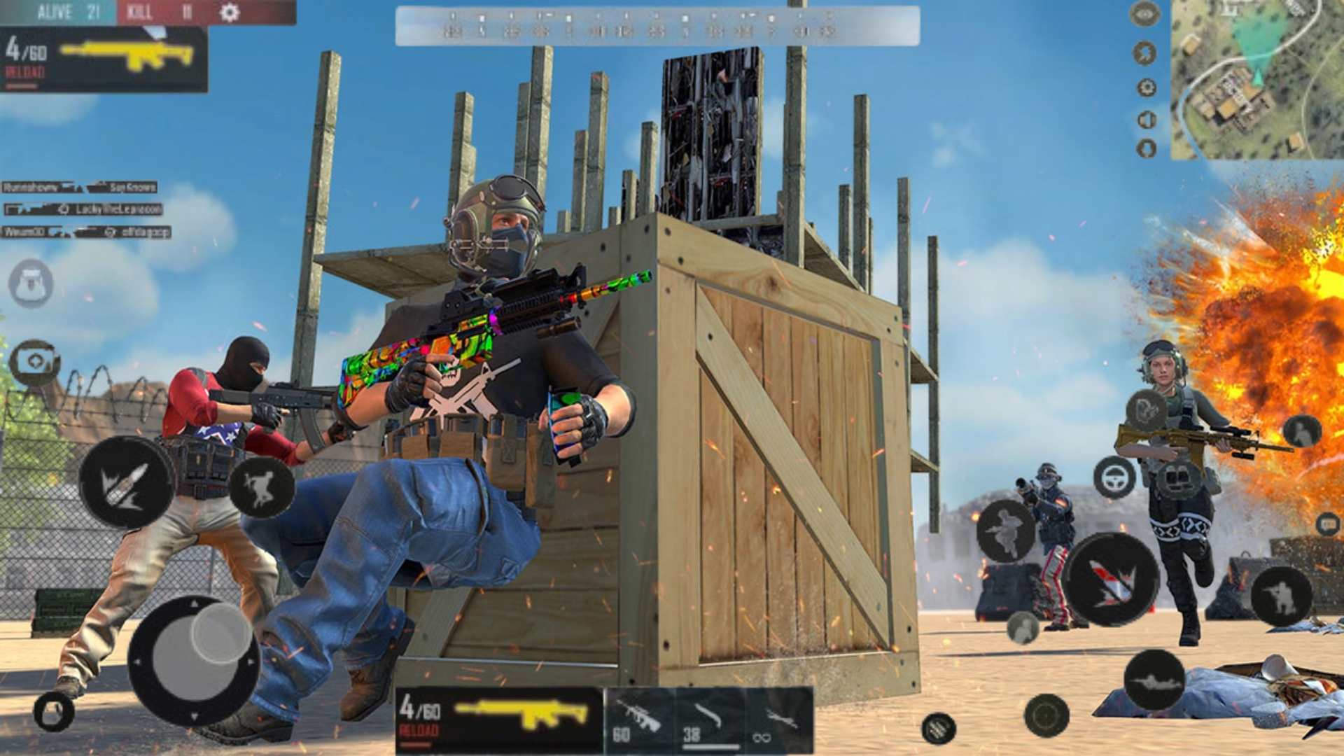 Fps Commando Offline Gun Games Game Screenshot