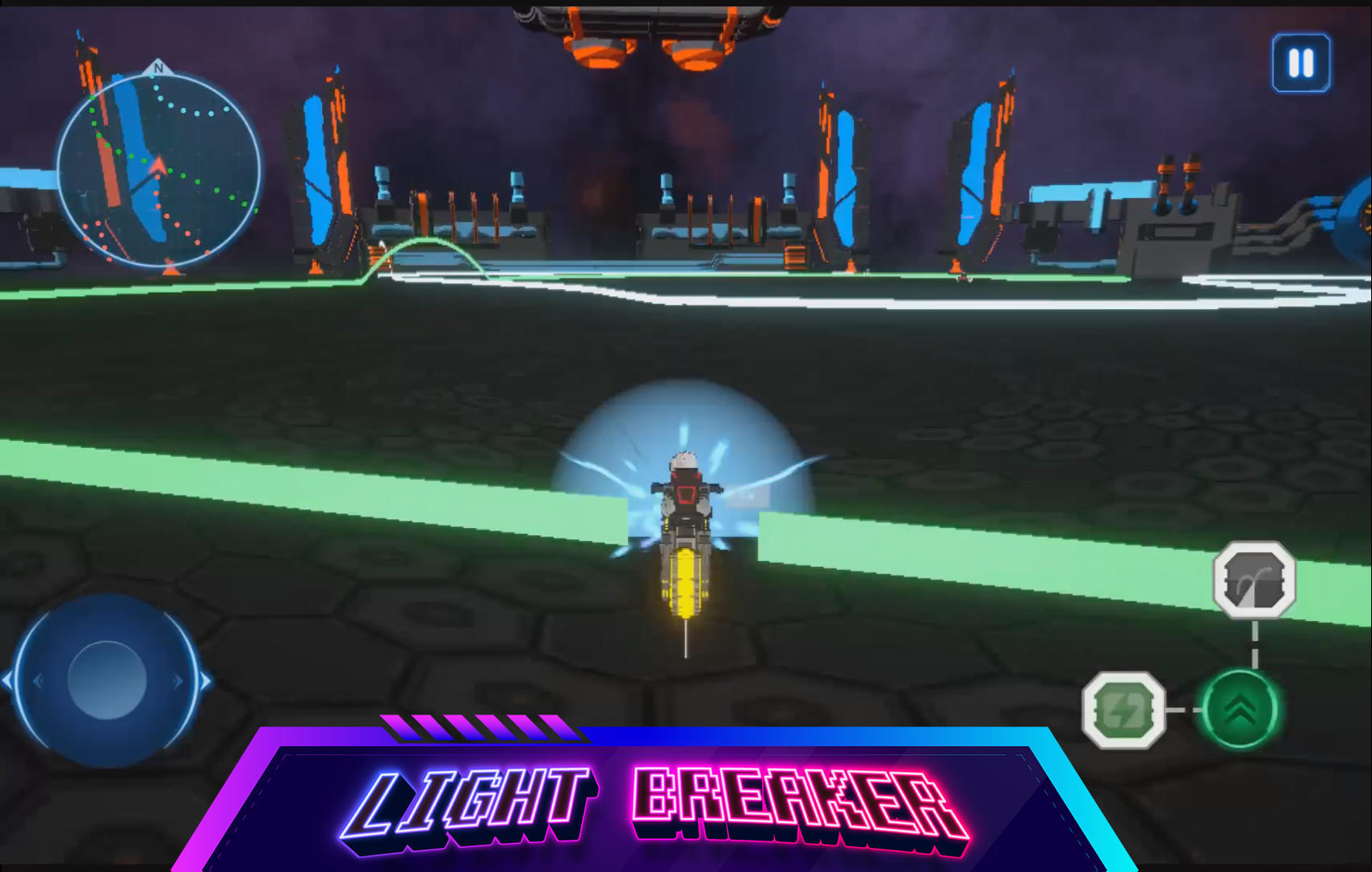 HoloBike 3D Game Screenshot