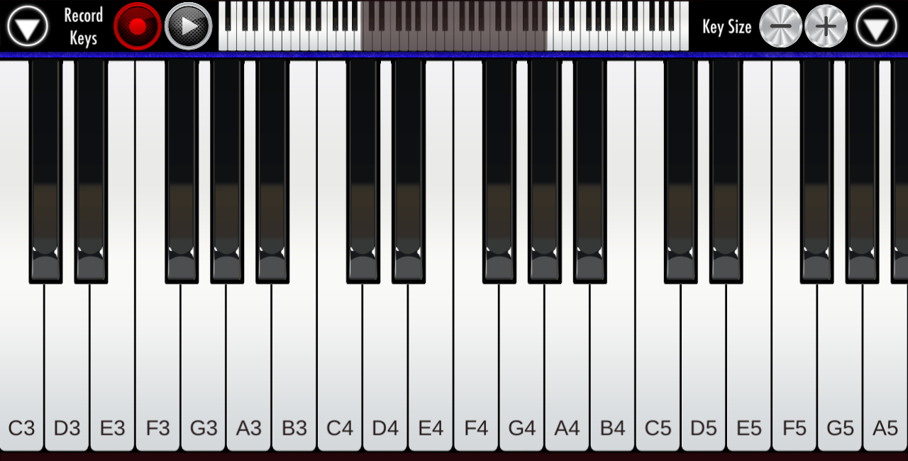 Real Piano Game Screenshot