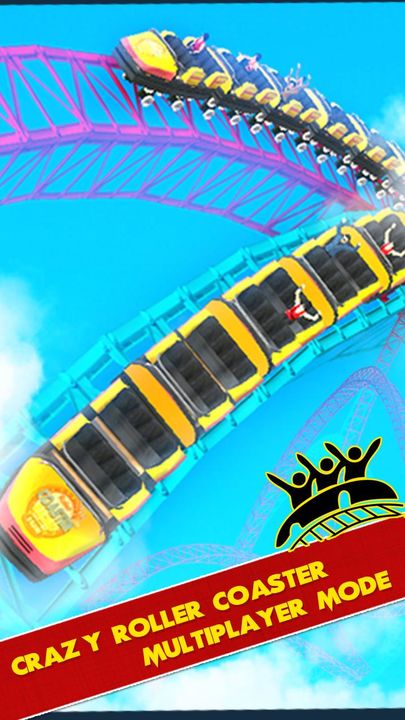 Screenshot 1 of Roller Coaster Racing 3D 2 giocatori 1.9